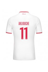 AS Monaco Maghnes Akliouche #11 Voetbaltruitje Thuis tenue 2024-25 Korte Mouw